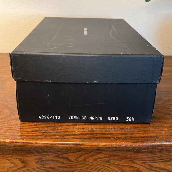 Dolce & Gabbana Ankle Tie Patent Leather Strappy Heels - Picture 11 of 11